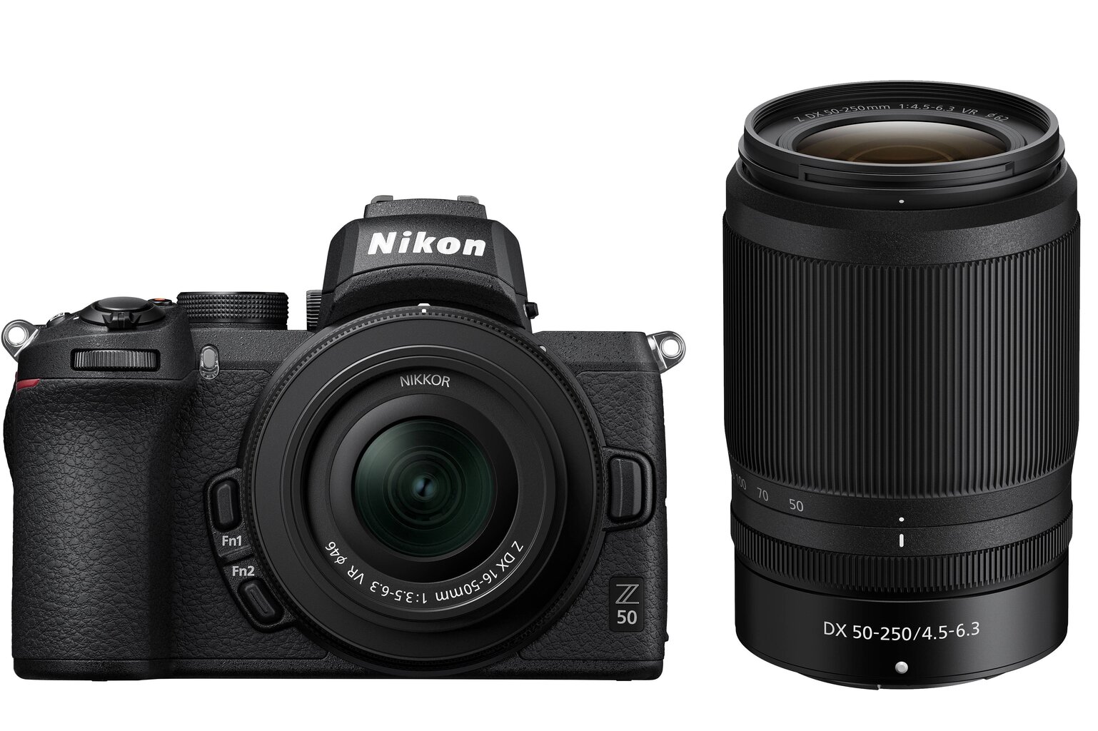 Nikon Z50 + NIKKOR Z DX 16-50mm f/3.5-6.3 VR + NIKKOR Z DX 50-250mm f/4.5-6.3 VR цена и информация | Fotoaparaadid | kaup24.ee