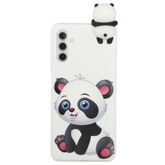 Твердый силиконовый чехол „Squezy“ Panda (TPU) - белый (Galaxy A13 5G / A04s) цена и информация | Чехлы для телефонов | kaup24.ee