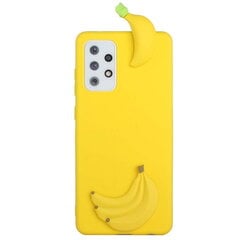 „Squezy“ Banana Kõva silikoon (TPU) kaaned - kollane (Galaxy A33 5G) hind ja info | Telefoni kaaned, ümbrised | kaup24.ee