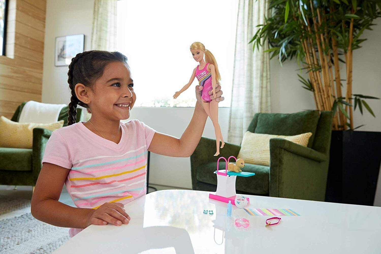 Nukk Barbie ujuja, GHK23 hind ja info | Tüdrukute mänguasjad | kaup24.ee