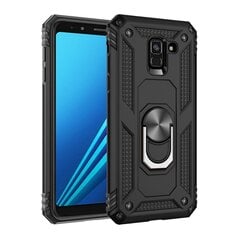 „Kickstand“ Tugevdatud turvalisus kaaned - must (Galaxy A8 2018) hind ja info | Telefoni kaaned, ümbrised | kaup24.ee