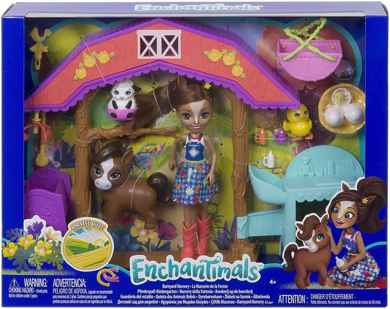 Enchantimals komplekt Loomafarm, GJX23 hind ja info | Tüdrukute mänguasjad | kaup24.ee
