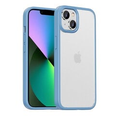 „IPAKY“ Rubberized чехол - прозрачный/светло-синий  (iPhone 14) цена и информация | Чехлы для телефонов | kaup24.ee