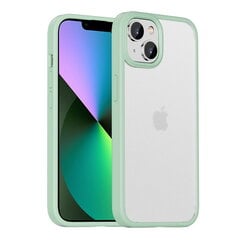 „IPAKY“ Rubberized чехол - прозрачный/зелёный (iPhone 14) цена и информация | Чехлы для телефонов | kaup24.ee