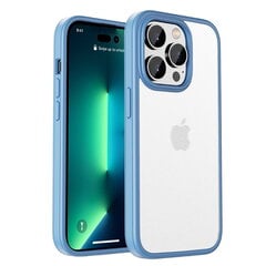 „IPAKY“ Rubberized чехол - прозрачный/светло-синий  (iPhone 14 Pro) цена и информация | Чехлы для телефонов | kaup24.ee