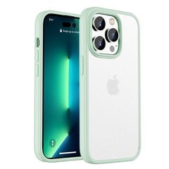 „IPAKY“ Rubberized чехол - прозрачный/зелёный (iPhone 14 Pro) цена и информация | Чехлы для телефонов | kaup24.ee