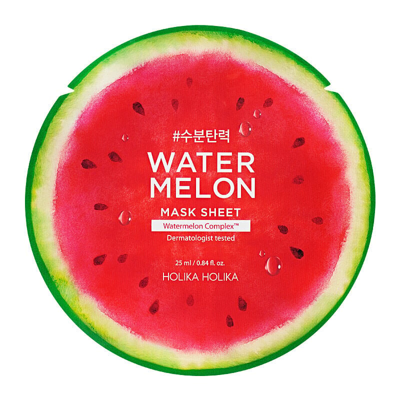 Niisutav näomask arbuusi ekstraktiga Holika Holika Watermelon 25 ml hind ja info | Näomaskid, silmamaskid | kaup24.ee