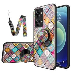 „Pattern“ Kõva silikoon (TPU) kaaned - värviline + pits telefonile + sulg (OnePlus Nord 2T 5G) hind ja info | Telefoni kaaned, ümbrised | kaup24.ee