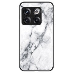 „Marble“ твердый силиконовый (TPU) чехол - белый (OnePlus 10T) цена и информация | Чехлы для телефонов | kaup24.ee