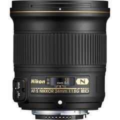 Nikon AF-S NIKKOR 24мм f/1.8G ED цена и информация | Линзы | kaup24.ee