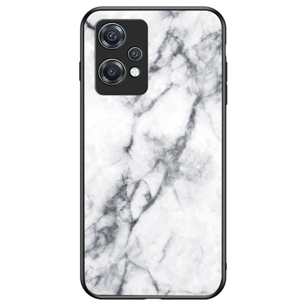 „Marble“ Kõva silikoon (TPU) kaaned - valge (OnePlus Nord CE 2 Lite 5G) цена и информация | Telefoni kaaned, ümbrised | kaup24.ee