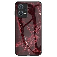 „Marble“ твердый силиконовый (TPU) чехол - красный (OnePlus Nord CE 2 Lite 5G) цена и информация | Чехлы для телефонов | kaup24.ee