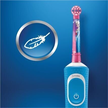 Oral-B D100 Vitality Kids Frozen цена и информация | Elektrilised hambaharjad | kaup24.ee