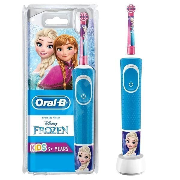 Oral-B D100 Vitality Kids Frozen цена и информация | Elektrilised hambaharjad | kaup24.ee