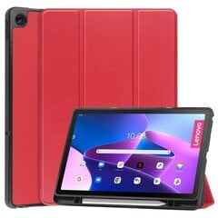 Чехол-книжка „Stylus“ - красный (Tab M10 Plus 10.6" Gen 3) цена и информация | Чехлы для планшетов и электронных книг | kaup24.ee