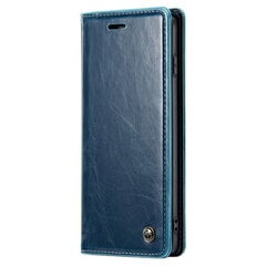 Кожиный чехол-книжка „CaseMe“ Leather - синий (Galaxy S10) цена и информация | Чехлы для телефонов | kaup24.ee