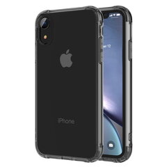 Усиленный твердый силиконовый чехол (TPU) „Leeu“ - серый (iPhone Xr) цена и информация | Чехлы для телефонов | kaup24.ee