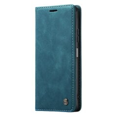 Кожиный чехол-книжка „CaseMe“ Retro - зелёный (Redmi Note 12 Pro / Poco X5 Pro) цена и информация | Чехлы для телефонов | kaup24.ee