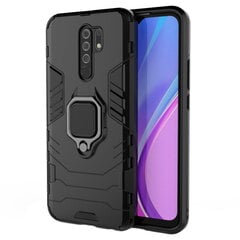 „Kickstand“ Tugevdatud turvalisus kaaned - must (Redmi 9) hind ja info | Telefoni kaaned, ümbrised | kaup24.ee