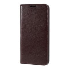 Чехол-книжка „Deluxe“ Leather - коричневый  (Mate 10 Lite) цена и информация | Чехлы для телефонов | kaup24.ee