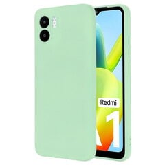 „Shell“ Kõva silikoon (TPU) kaaned - roheline (Redmi A2 / A1) hind ja info | Telefoni kaaned, ümbrised | kaup24.ee