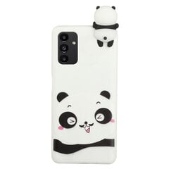 „Squezy“ Panda Kõva silikoon (TPU) kaaned - valge (Galaxy A14 5G) hind ja info | Telefoni kaaned, ümbrised | kaup24.ee