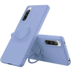 Чехол „Ring“ Kickstand (TPU) - фиолетовый (Xperia 10 V) цена и информация | Чехлы для телефонов | kaup24.ee