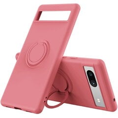 „Ring“ Kickstand (TPU) kaaned - punane (Pixel 7A) hind ja info | Telefoni kaaned, ümbrised | kaup24.ee