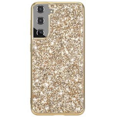 „Shine“ Glittery plastikust kaaned - kuldne (Galaxy S21 FE 5G) hind ja info | Telefoni kaaned, ümbrised | kaup24.ee