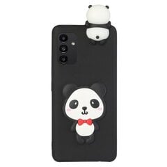 „Squezy“ Panda Kõva silikoon (TPU) kaaned - must (Galaxy A14 5G / A14 4G) hind ja info | Telefoni kaaned, ümbrised | kaup24.ee