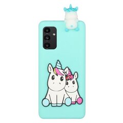 „Squezy“ Unicorn Kõva silikoon (TPU) kaaned - piparmünt (Galaxy A14 5G / A14 4G) hind ja info | Telefoni kaaned, ümbrised | kaup24.ee