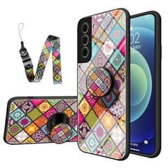 „Pattern“ Kõva silikoon (TPU) kaaned - värviline + pits telefonile + sulg (Galaxy S21 FE 5G) hind ja info | Telefoni kaaned, ümbrised | kaup24.ee