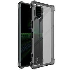 Усиленный твердый силиконовый чехол „Imak“ (TPU) - серый (Xperia 5 V) цена и информация | Чехлы для телефонов | kaup24.ee