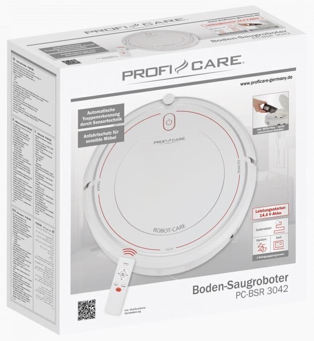 ProfiCare PC-BSR 3042 цена и информация | Robottolmuimejad | kaup24.ee