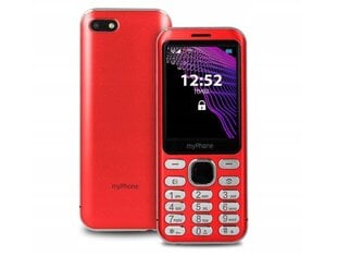 MyPhone Maestro, 64 Мб, Dual SIM, Red цена и информация | MyPhone Мобильные телефоны, Фото и Видео | kaup24.ee