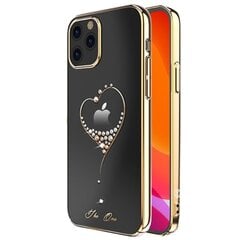 „Kingxbar“ Love Swarovski чехол - золотой (iPhone 12 / 12 Pro) цена и информация | Чехлы для телефонов | kaup24.ee