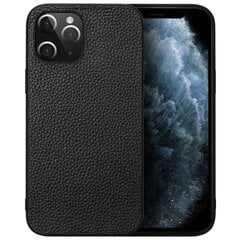 „Deluxe Leather“ чехол - чёрный (iPhone 12 Pro Max) цена и информация | Чехлы для телефонов | kaup24.ee