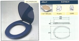 Universaalne WC-poti kaas BASIC Lotus, valge hind ja info | WC-poti tarvikud | kaup24.ee