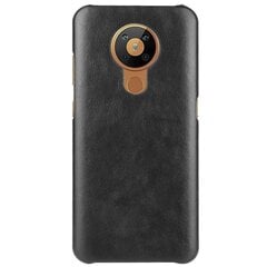 Slim Leather kaaned - must (Nokia 5.3) hind ja info | Telefoni kaaned, ümbrised | kaup24.ee