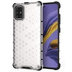 „Honeycomb“ усиленный защитный чехол - прозрачный (Galaxy A51) цена и информация | Чехлы для телефонов | kaup24.ee