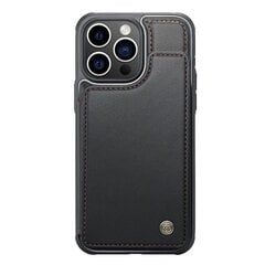 „CaseMe“ Wallet kaaned - must (iPhone 15 Pro) hind ja info | Telefonikaaned ja ümbrised | kaup24.ee