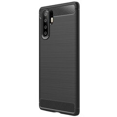 „Mofi“ Carbon Kõva silikoon (TPU) kaaned - must (P30 Pro) hind ja info | Telefoni kaaned, ümbrised | kaup24.ee