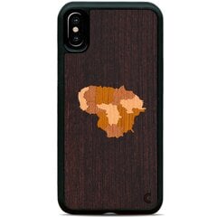 „Crafted Cover“ чехол из натурального дерева  - Lietuva (iPhone X / Xs) цена и информация | Чехлы для телефонов | kaup24.ee