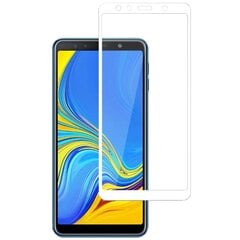 „Mocolo“ Tempered Glass kaitsev ekraaniklaas 0.26 mm - valge (Galaxy A7 2018) hind ja info | Ekraani kaitsekiled | kaup24.ee