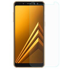 „Calans“ 9H Tempered Glass защитное стекло экрана 0,33 мм (Galaxy A8 2018) цена и информация | Защитные пленки для телефонов | kaup24.ee