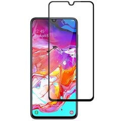 „Mocolo“ Tempered Glass kaitsev ekraaniklaas 0.26 mm - must (Galaxy A70) hind ja info | Ekraani kaitsekiled | kaup24.ee