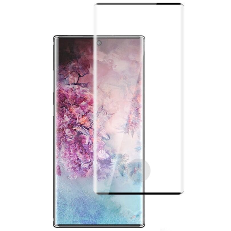 „Mocolo“ Tempered Glass kaitsev ekraaniklaas 0.26 mm - must (Galaxy Note 10+) цена и информация | Ekraani kaitsekiled | kaup24.ee