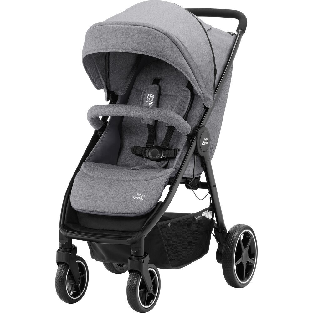 Jalutuskäru Britax B-Agile M, Elephant Grey hind ja info | Vankrid, jalutuskärud | kaup24.ee