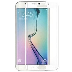 „3D“ Tempered Glass защитное стекло экрана 0,33 мм – белый (Galaxy S6 Edge) цена и информация | Защитные пленки для телефонов | kaup24.ee