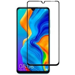 „Premium“ Tempered Glass täielik katvus kaitsev ekraaniklaas 0.2 mm - must (P30 Lite) hind ja info | Ekraani kaitsekiled | kaup24.ee